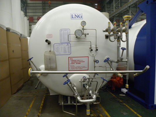 Cryogene LNGtank 11m3 - het Verticale en Horizontale Type van 60m3