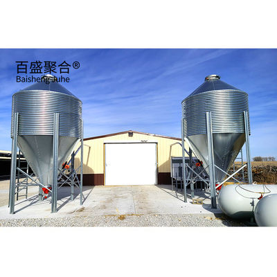 Multi-floor Grote Chicken Coop Shed Farm House Warehouse met Aluminium Alloy Venster
