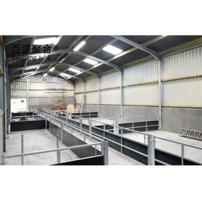 Aluminiumlegeringsruimte Prefab staalconstructie Landbouwgebouw voor veestapel