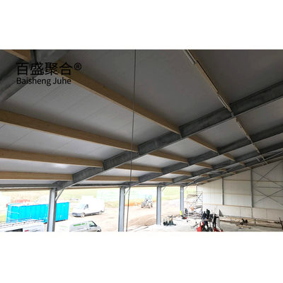 Prefab Steel Structure Sheep Shed Farm Building Design gemaakt van Q235 Low Carbon Steel