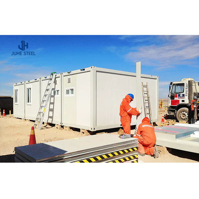 Modulaire school uitbreiding 20ft of 40ft Slide-out container huis voor hotel accommodatie