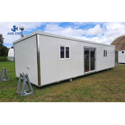 Staalcontainer huisje dakloze schuilplaats modern ontwerp voor de gemeenschap van Florida