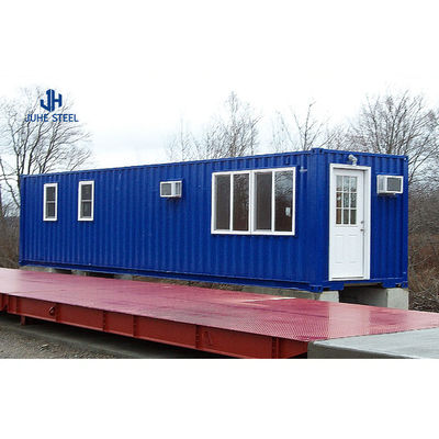 Staalcontainer huisje dakloze schuilplaats modern ontwerp voor de gemeenschap van Florida