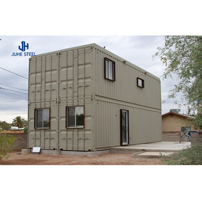 Hotel Flat Pack Container Huis Prefab 20ft Mobiele Opvouwbare Slide Out Stalen Structuur