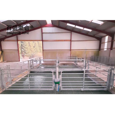 Zware geprefabriceerde staalstructuur Boerderijgebouw voor schapen- en geitenstal ASTM-standaard