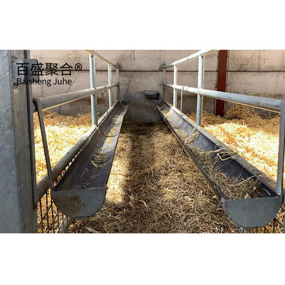 Zware geprefabriceerde staalstructuur Boerderijgebouw voor schapen- en geitenstal ASTM-standaard