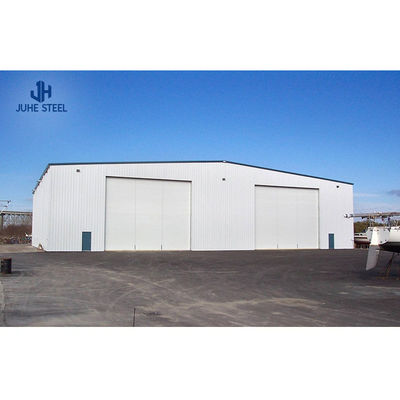 Industriële geprefabriceerde staalconstructies Workshopzaal met aluminiumloogvenster