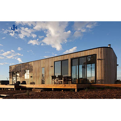 Opvouwbaar containerhuis met 50/75 mm EPS-sandwichpaneelwand en stalen onderstelvloer