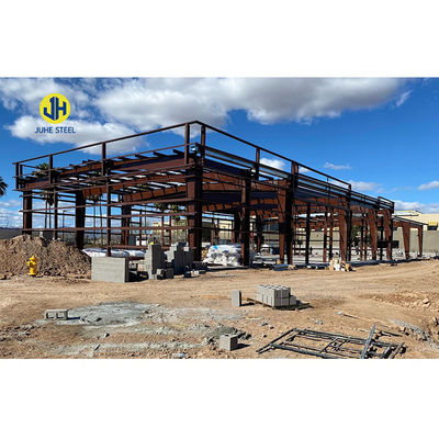 Voorgefabriceerd gegalvaniseerd structuurbalk staal lichtstaal Q345 Q235 Hoofdframe voor gebouwen