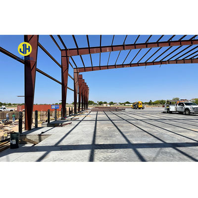 Voorgefabriceerd gegalvaniseerd structuurbalk staal lichtstaal Q345 Q235 Hoofdframe voor gebouwen
