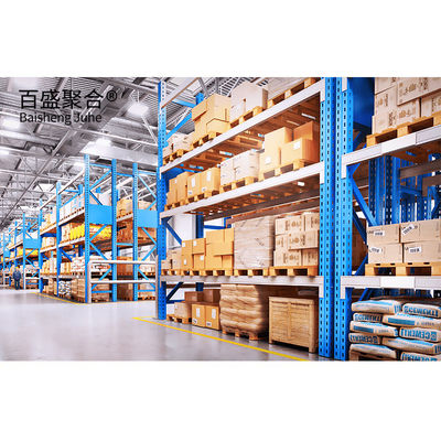 AutoCAD ontworpen Quick Build Steel Structure Warehouse voor logistieke opslag