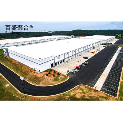 AutoCAD ontworpen Quick Build Steel Structure Warehouse voor logistieke opslag