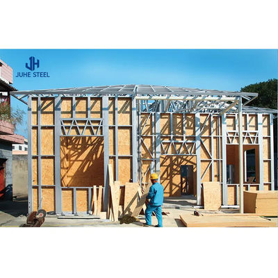 Gegalvaniseerd snel installeer licht Prefab Villa Container Huis voor populair wonen