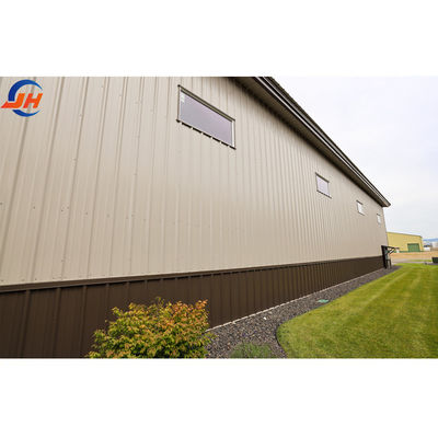 Metalen frame Structure Workshop Staal structuur Gebouw ± 1% Tolerantie voor huis hangar
