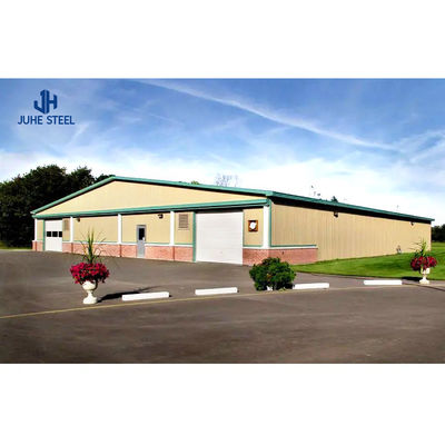 Prefabricated Steel Structure Shed Workshop in GB Standard met Aluminium Alloy Window