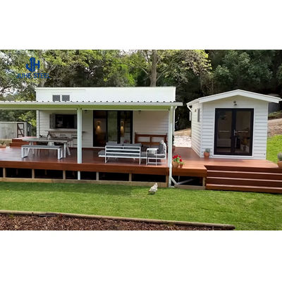 Prefab modulaire huizen gemonteerd fat pack container huis voor gemakkelijke installatie