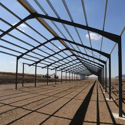 Prefab Warehouse Steel Structure met licht stalen frame en waterdichte prestaties