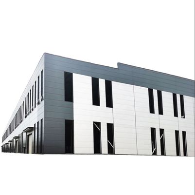Prefab Steel Structure Warehouse Workshop Building Constructie met 3D-tekening