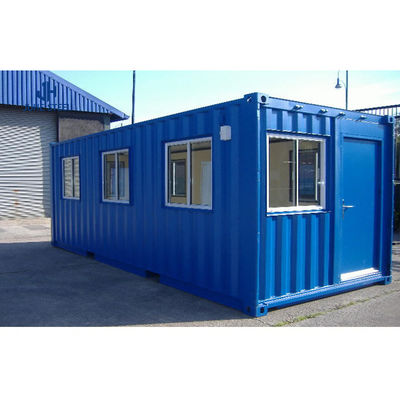 Prefab Huis Drie kamers Containerhuizen met PVC-schuifvenster