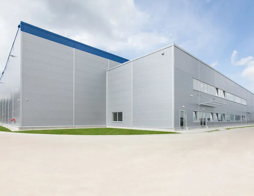 Staalwerkplaats 1000 vierkante meter Prefabricated Ready Made Warehouse Gebouw voor voedsel