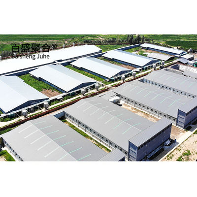 Door Schuifdeur Roller Door Geprefabriceerd Varkenshuis voor Varkensboerderij Gebouwontwerp