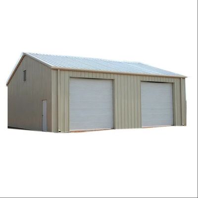 Steel Structure Warehouse Building Prefab Garages Building Kits met AutoCAD Design