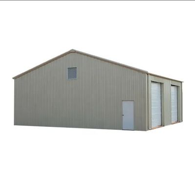 Steel Structure Warehouse Building Prefab Garages Building Kits met AutoCAD Design