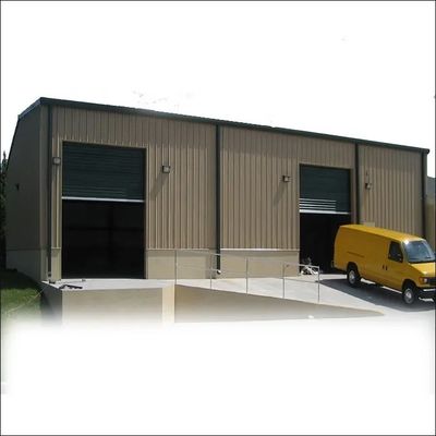 Steel Structure Warehouse Building Prefab Garages Building Kits met AutoCAD Design