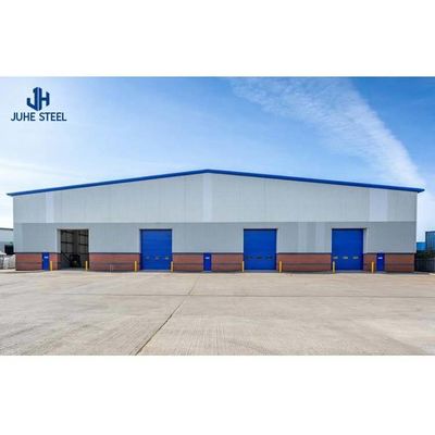 Q235 Q355B Metalen industriële lichtstaalconstructies Werkswinkel met aluminiumloogvenster