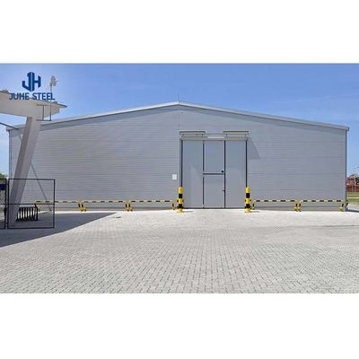 Q235 Q355B Metalen industriële lichtstaalconstructies Werkswinkel met aluminiumloogvenster