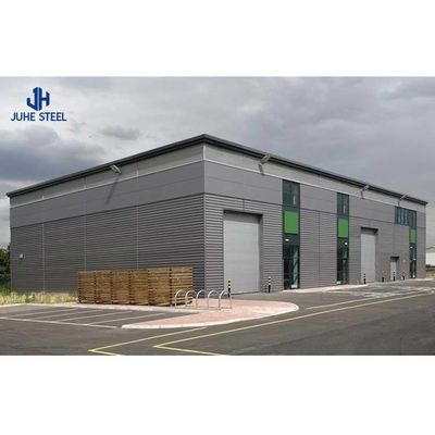 Q235 Q355B Metalen industriële lichtstaalconstructies Werkswinkel met aluminiumloogvenster