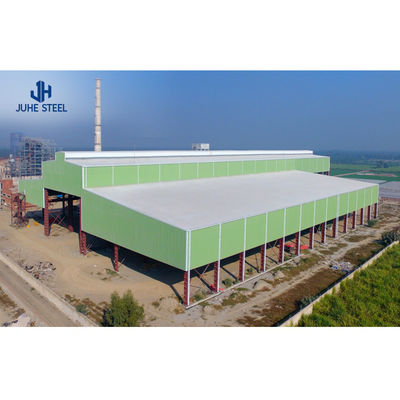 Snijdservice Werkplaats voor geprefabriceerde staalconstructies met aluminiumloogvenster