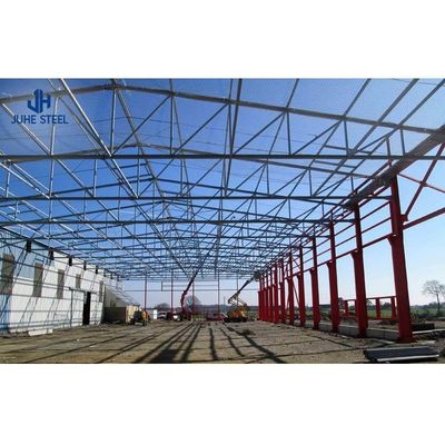 Economisch geprefabriceerde industriële staalconstructies