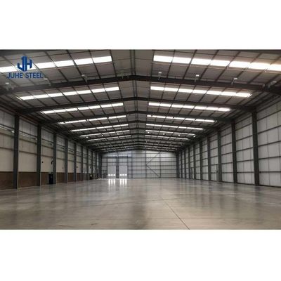 Q235 Q355B Klasse en GB-standaard Prefabricated Metal Steel Structure Workshop met 1