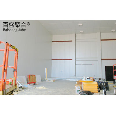 Prefab Workshop Koudopslag Warehouse Constructie met C/Z gegalvaniseerd staal purling