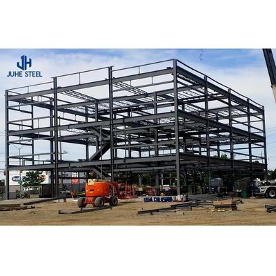 Vaste H-vormige stalen balk snel bouwen prefab metalen industriële bouwframe voor hangar