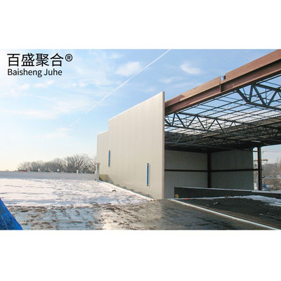 Prefab Workshop Koudopslag Warehouse Constructie met C/Z gegalvaniseerd staal purling