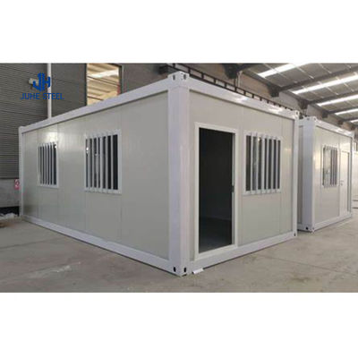 Gepersonaliseerde kleur CAD / 3D prefab huis voor luxe moderne twee verdiepingen tellende containergebouwen