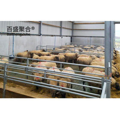 Sandwichpaneel/Dakplaat van staal Prefab veehuis voor schapen geiten runderen