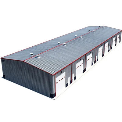 Staalconstructie Fabricatie Constructie Metalen Industriële Lichte Staalconstructie Werkplaats