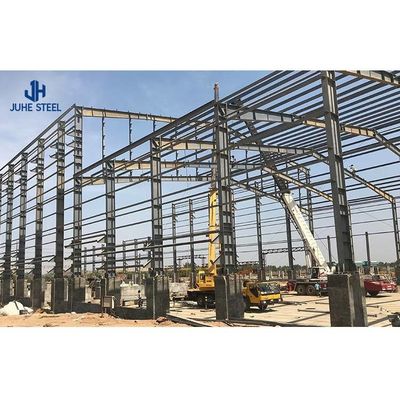 ISO9001 2008/CE/BV gecertificeerd geprefabriceerd gebouw met Q235B/Q345B koolstofarme staal