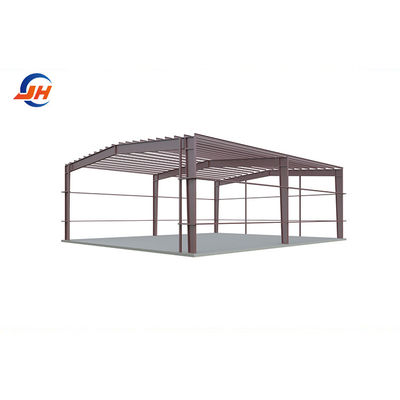 240x250 Grootte Lasverwerkingsdienst Hangar voor particuliere vliegtuigen Staalstructuur gemaakt