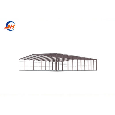 240x250 Grootte Lasverwerkingsdienst Hangar voor particuliere vliegtuigen Staalstructuur gemaakt