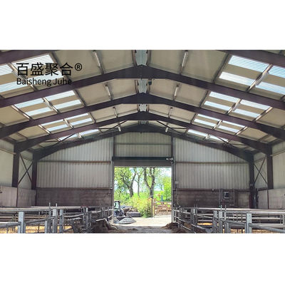 Aluminium Alloy Venster Metalen Geitenboerderij Schuur Ontwerp Stalen Structuur Schaaphuis Schuilplaats PKPM Tekening