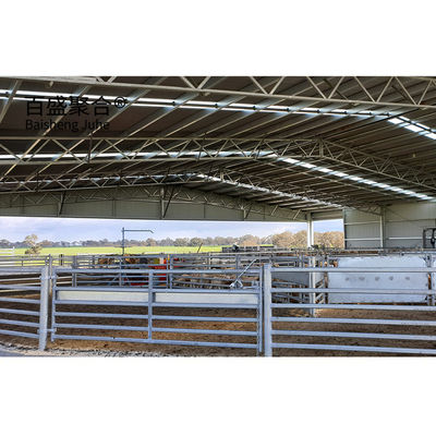 Aluminium Alloy Venster Metalen Geitenboerderij Schuur Ontwerp Stalen Structuur Schaaphuis Schuilplaats PKPM Tekening