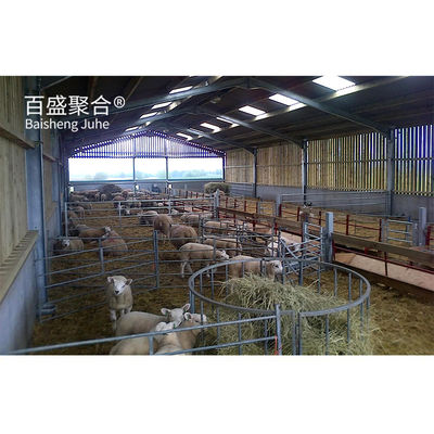 Aluminium Alloy Venster Metalen Geitenboerderij Schuur Ontwerp Stalen Structuur Schaaphuis Schuilplaats PKPM Tekening