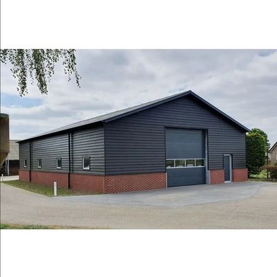 Klantenvereisten Voldaan Prefab Workshop Zelfopslag Metalen gebouw met PVC-venster