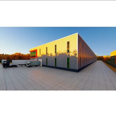 Klantenvereisten Voldaan Prefab Workshop Zelfopslag Metalen gebouw met PVC-venster