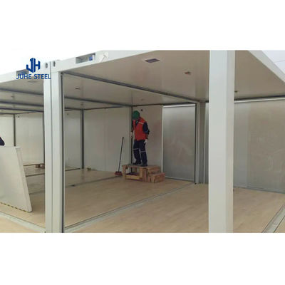 Modulair containerhuis met aluminium raam Chinese vouwbare en draagbare ontwerp