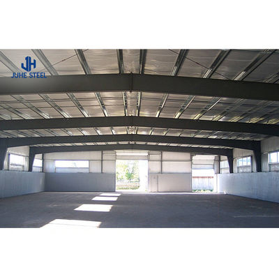 Staalstructuur Warehouse Prefabricated Building met aluminiumlegeringsvenster en deur